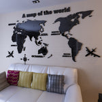 Map of the World Wall Sticker